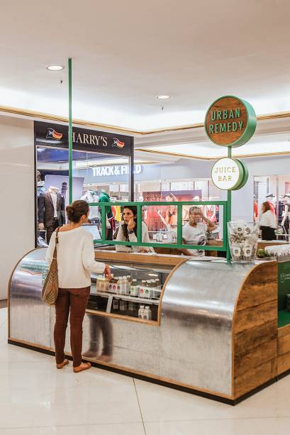 Quisque da Urban Remedy, no Shopping Iguatemi Quisque da Urban Remedy, no Shopping Iguatemi