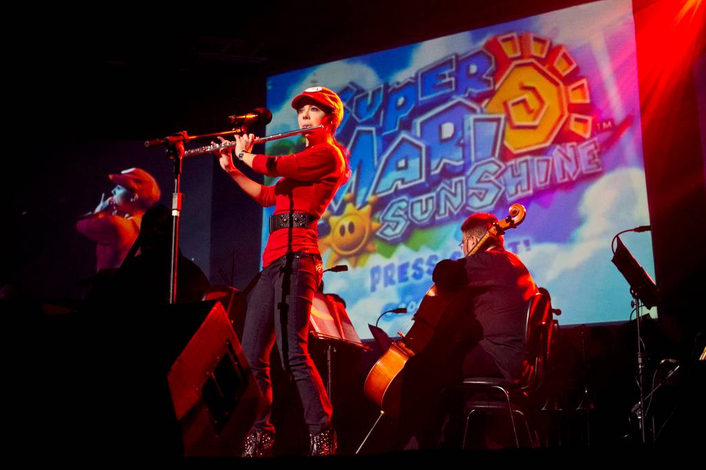 Instrumentos e games: estilos diferentes se misturam no concerto