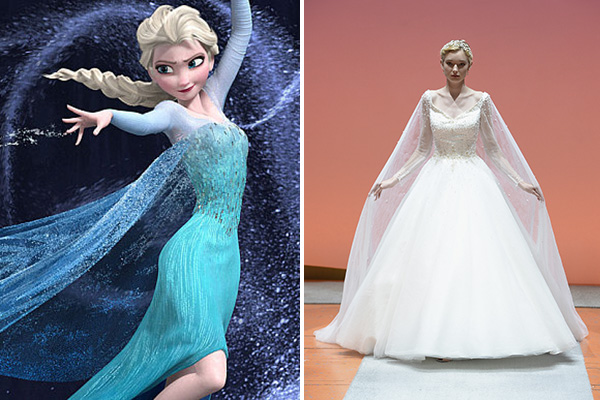 Disney lança nova coleção de vestidos de noiva inspirada em suas princesas