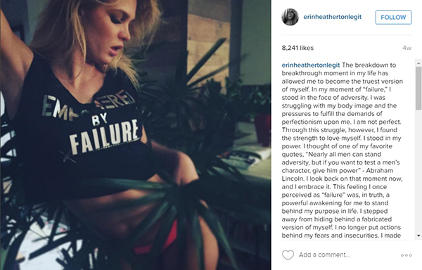 Modelo da Victoria’s Secret faz desabafo sobre pressão pelo corpo perfeito