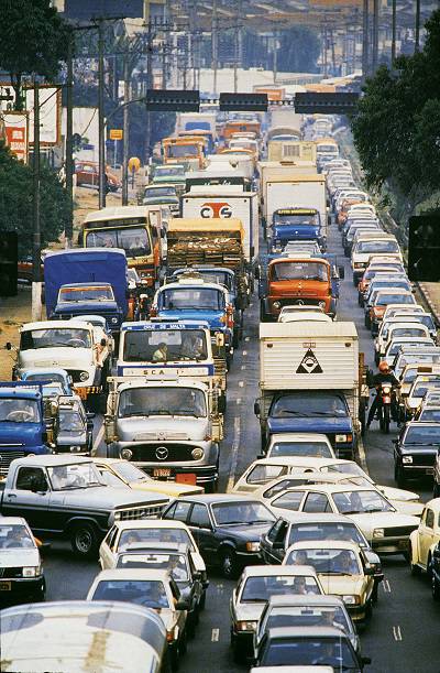 Trânsito - Avenida dos Bandeirantes - 1988