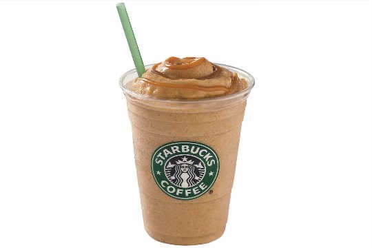 Caramelo Frapuccino Starbucks: opção gelada