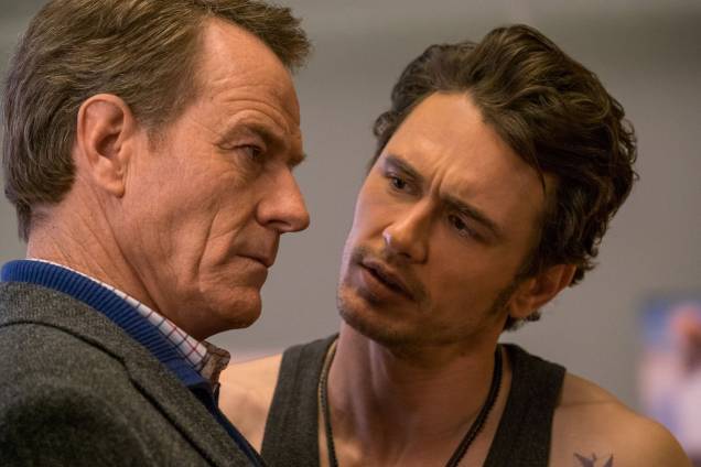 Tinha Que Ser Ele?: os atores Bryan Cranston e James Franco Tinha Que Ser Ele?: os atores Bryan Cranston e James Franco