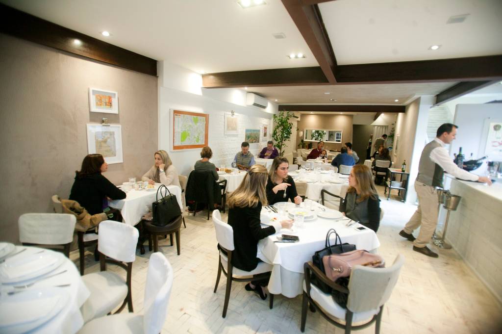 29-05-2014, 12h: Restaurante Loi Ristorantino. (Foto: Lucas Lima/VEJA SP).