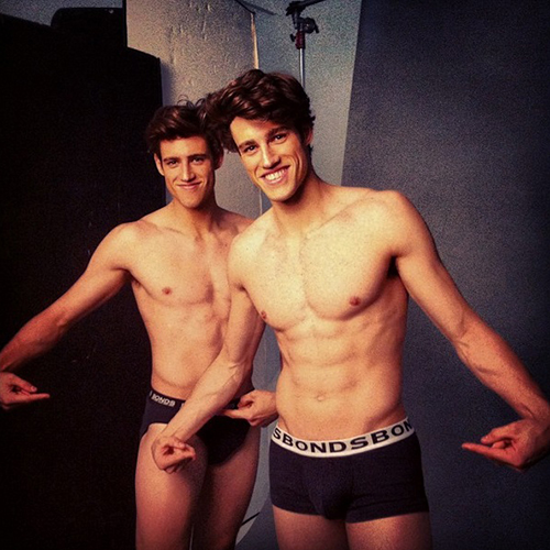 12 irmãos gêmeos modelos que vão restaurar sua fé na humanidade