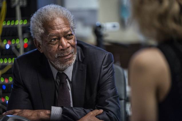 Lucy: o ator Morgan Freeman Lucy: o ator Morgan Freeman
