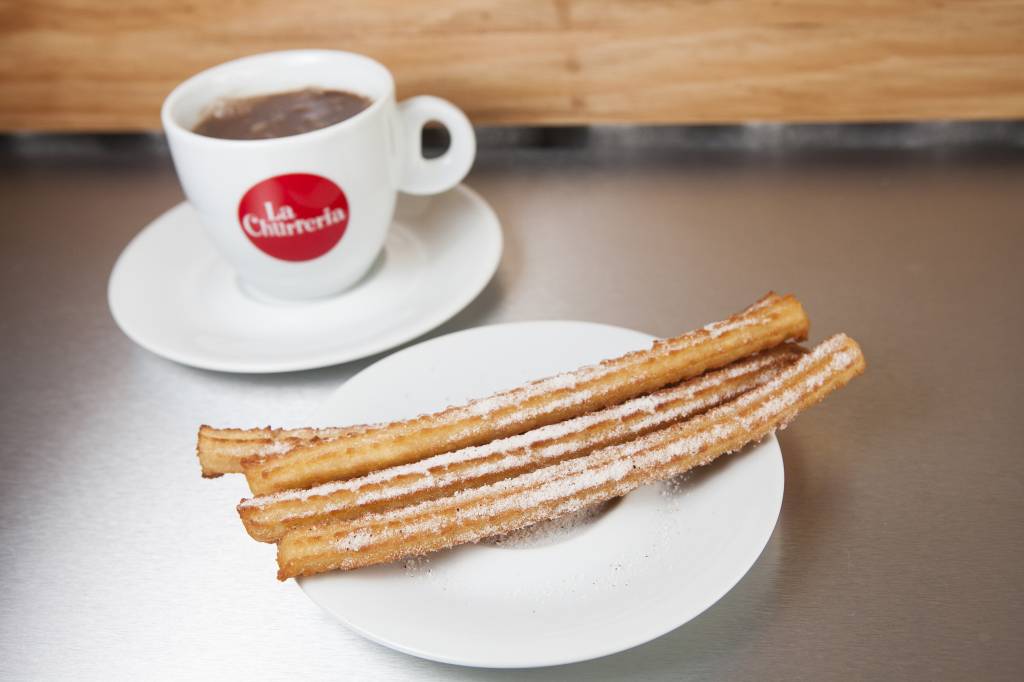 Churros assados que explodem na boca