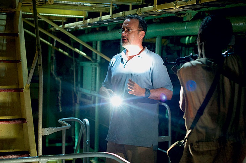 Capitão Phillips: o comandante americano Phillips (Tom Hanks) Capitão Phillips: o comandante americano Phillips (Tom Hanks)