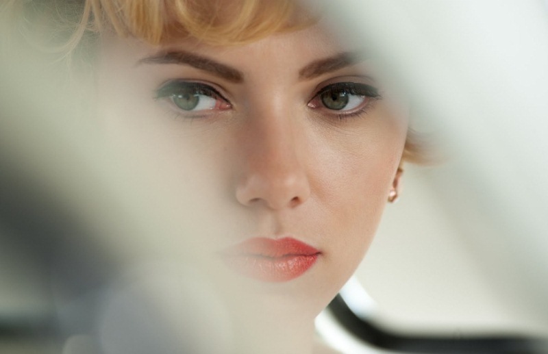 Hitchcock: a atriz Scarlett Johansson (Janet Leigh)