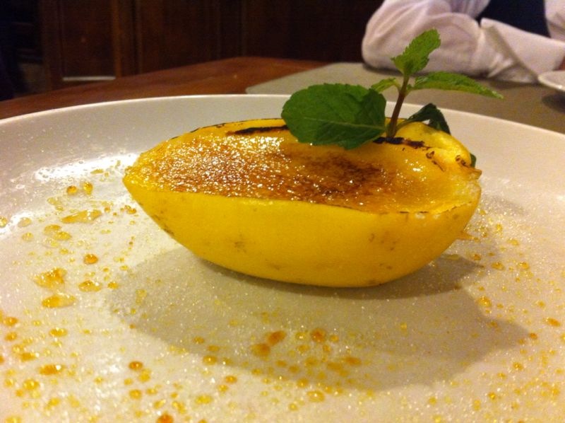 Um ótimo creme brûlé por R$ 6,50