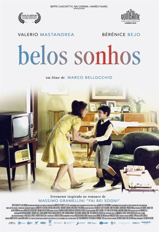 Belos Sonhos: pôster do filme