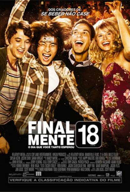 Finalmente 18!: pôster do filme