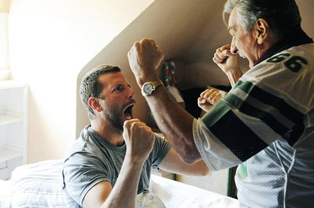 O Lado Bom da Vida: Bradley Cooper e Robert De Niro O Lado Bom da Vida: Bradley Cooper e Robert De Niro