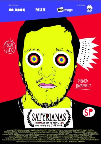 Satyrianas, 78 Horas Em 78 Minutos: pôster do filme