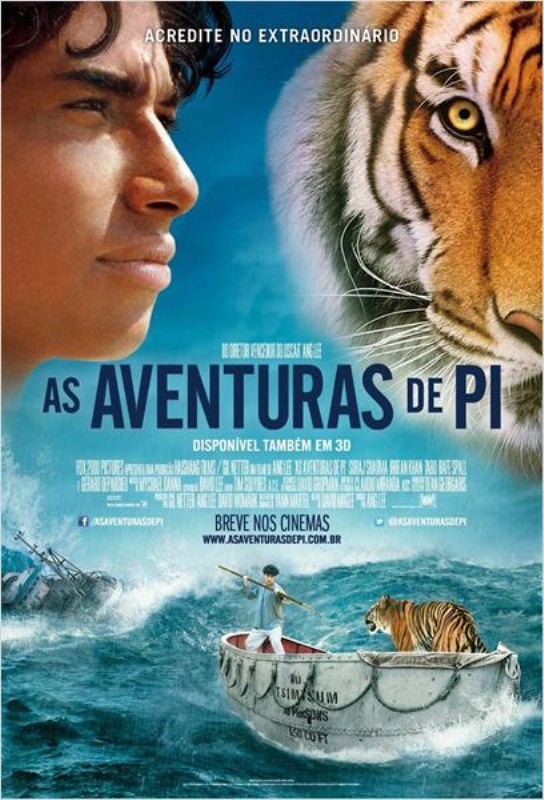 As Aventuras de PI: pôster do filme