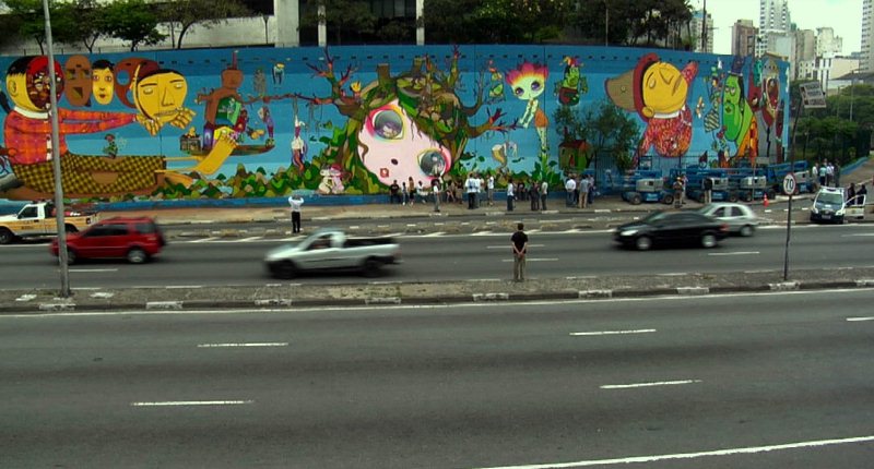 Cidade Cinza: cena do documentário Cidade Cinza: cena do documentário