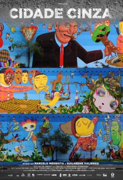 Cidade Cinza: pôster do filme Cidade Cinza: pôster do filme
