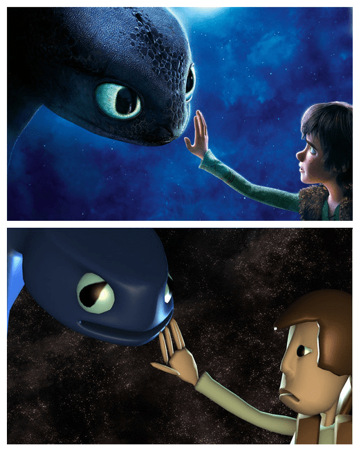 Tumblr do dia: Cópias imperfeitas de desenhos animados