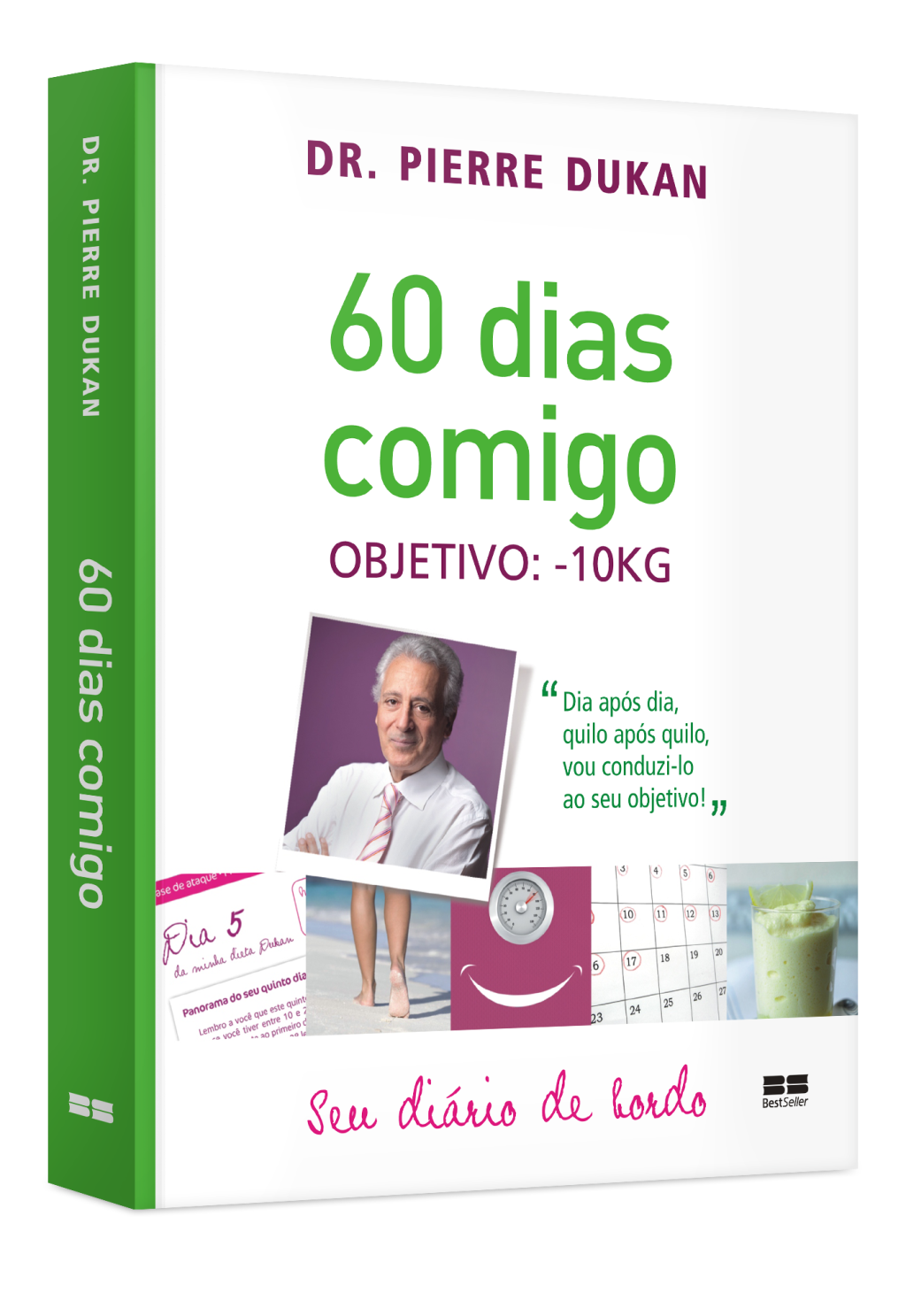 Novo livro de Pierre Dukan propõe perda de 10kg em 60 dias