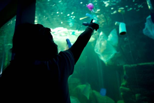 Lixo flutuante: exposição quer alertar sobre poluição marinha Lixo flutuante: exposição quer alertar sobre poluição marinha
