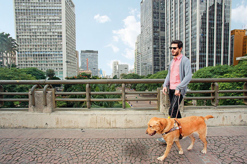 São Paulo pelos olhos de quem não vê