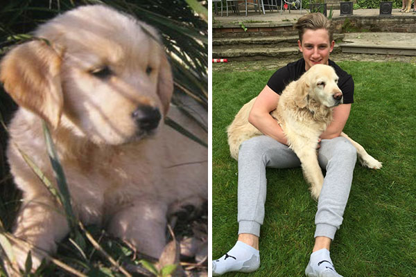 A história deste rapaz e de seu cachorrinho com câncer está comovendo a internet