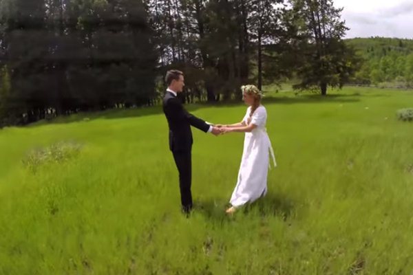 Filmagem aérea de casamento termina de maneira “trágica”