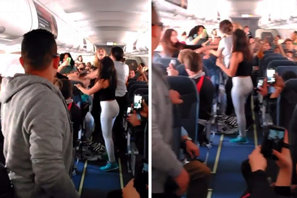 Mulheres provocam confusão em avião por um motivo que irritaria qualquer um