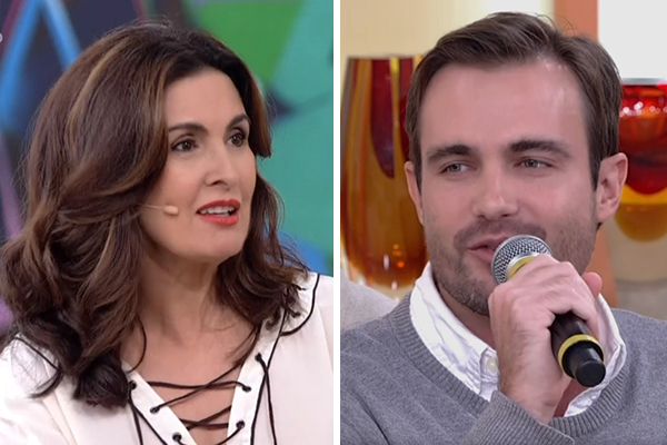 Fátima Bernardes provoca “saia justa” ao cobrar casamento de Max Fercondini no “Encontro”