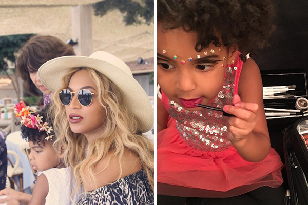 Vestido usado por Blue Ivy, filha da cantora Beyoncé, no MTV VMA custou 36 000 reais