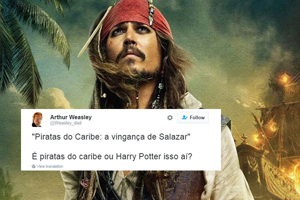 Trailer do novo “Piratas do Caribe” é comparado a “Harry Potter” e chama a atenção nas redes sociais