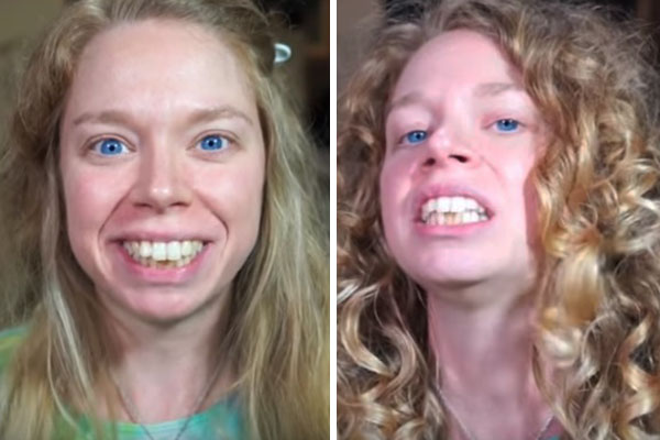 Será que funciona? No YouTube, mulher usa instrumento inusitado para fazer cachos nos cabelos