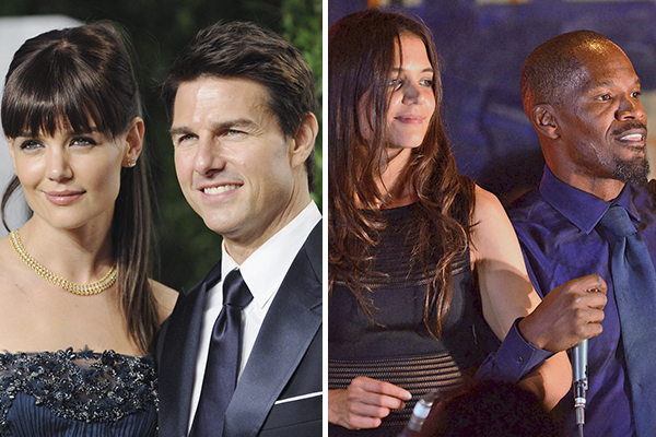Um “detalhe” no divórcio de Katie Holmes e Tom Cruise impede a atriz de assumir namoro com Jamie Foxx