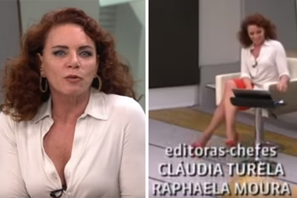 Ao vivo, apresentadora da GloboNews comete “gafe” fashion e momento repercute na internet