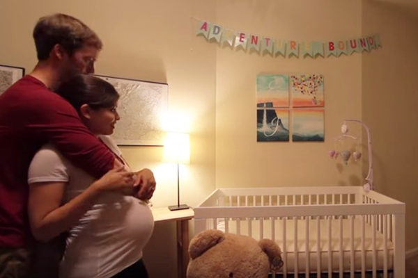 Casal faz vídeo adorável de apenas três minutos para mostrar 9 meses de gravidez