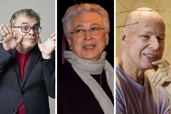 Aguinaldo Silva é confundido com Walcyr Carrasco e Gilberto Braga e dá resposta inusitada aos fãs