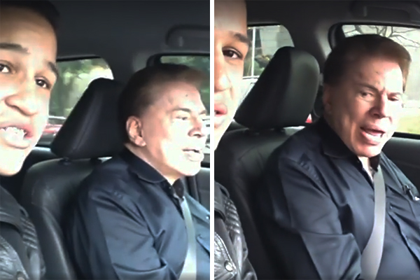 Silvio Santos dá carona para fã e vídeo chama a atenção