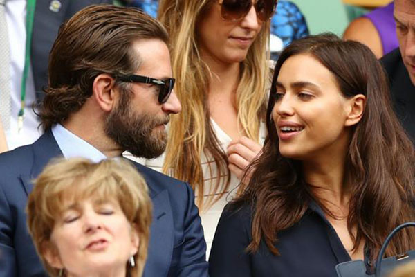 Câmeras de Wimbledon registram possível “briga” entre Bradley Cooper e a modelo Irina Shayk