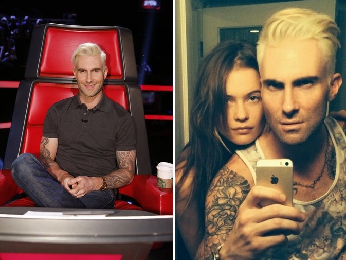 Adam Levine - loiro