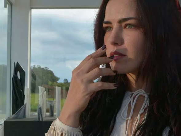 Ana Paula no Filme "A Floresta que se Move", de 2015 (Foto: Reprodução)