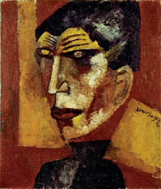 Autorretrato II, de 1919, integra a mostra, que comemora o centenário da primeira individual do artista lituano no país