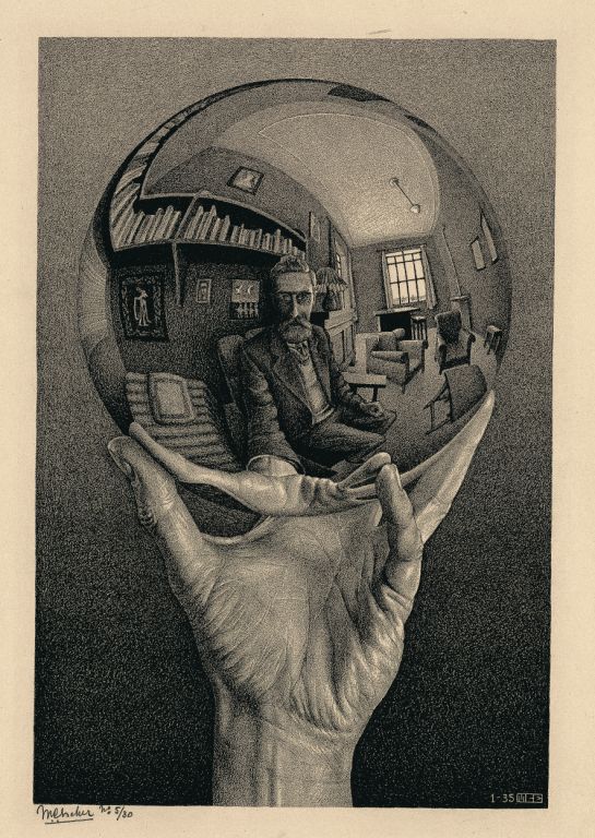 Autorretrato de Escher Autorretrato de Escher