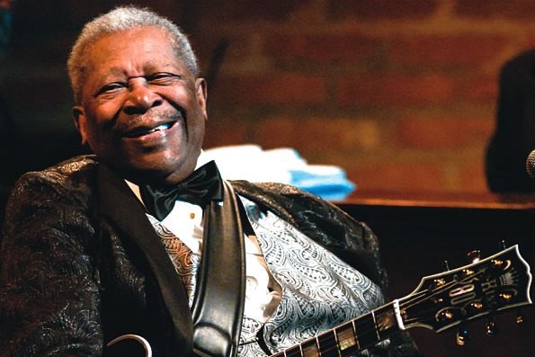 B. B. King ficou famoso pelas incansáveis e numerosas apresentações que realizava pelo mundo