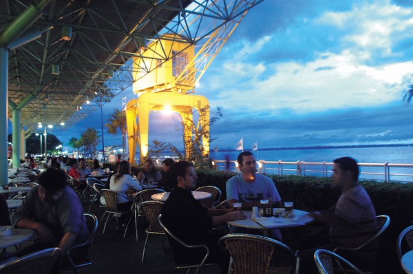 Amazon Beer: brisa do rio e chope de primeira para amenizar o calor (foto:  Heudes Regis)