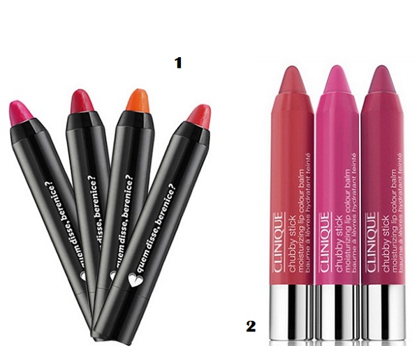 Lápis de colorir… a boca!