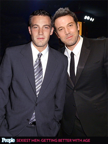 Ben Affleck em 1997 e em 2014