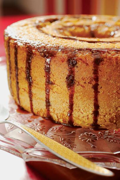 Bolo de cenoura Bolo de cenoura