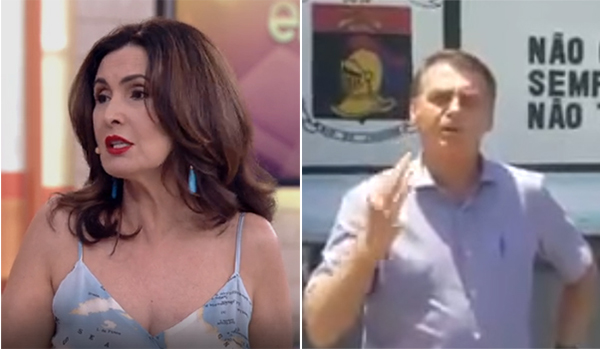 Após enquete polêmica na TV, Fátima Bernardes é detonada por Jair Bolsonaro em vídeo