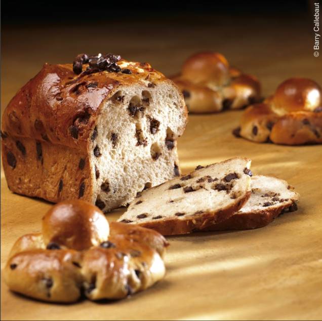 Brioche com chocolate Brioche com chocolate