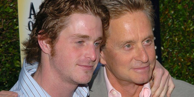 Cameron Douglas and Michael Douglas (Photo by Mark Sullivan/WireImage)